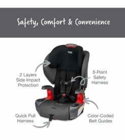 Britax Grow With You Clicktight Harness Booster Car Seat - Mod Black SafeWash 9 Britax Grow With You Clicktight Harness Booster Car Seat - Mod Black SafeWash -Britax || Little Unicorn || Graco Shop britax grow with you clicktight harness booster car seat mod black safewash 8