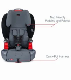 Britax Grow With You ClickTight Harness Booster Car Seat + Vehicle Seat Protector - Otto SafeWash (Albee Exclusive) -Britax || Little Unicorn || Graco Shop britax grow with you clicktight harness booster car seat vehicle seat protector otto safewash albee exclusive 54