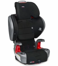 Britax Grow With You ClickTight Plus Harness Booster Car Seat - Jet Safewash (Flame Retardant-Free) [New Version Of The Pinnacle] -Britax || Little Unicorn || Graco Shop britax grow with you clicktight plus harness booster car seat jet safewash flame retardant free new version of the pinnacle 57