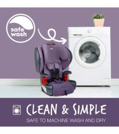 Britax Grow With You ClickTight Plus Harness Booster Car Seat - Purple Ombre 10 Britax Grow With You ClickTight Plus Harness Booster Car Seat - Purple Ombre -Britax || Little Unicorn || Graco Shop britax grow with you clicktight plus harness booster car seat purple ombre 82