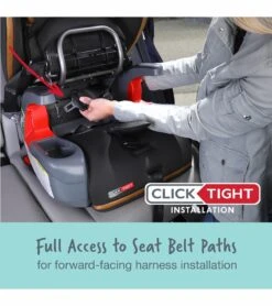 Britax Grow With You ClickTight Premium Harness Booster Car Seat - Ace Black (SafeWash + StayClean) -Britax || Little Unicorn || Graco Shop britax grow with you clicktight premium harness booster car seat ace black safewash stayclean 11