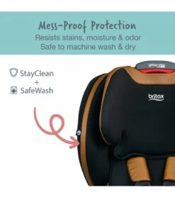 Britax Grow With You ClickTight Premium Harness Booster Car Seat - Ace Black (SafeWash + StayClean) -Britax || Little Unicorn || Graco Shop britax grow with you clicktight premium harness booster car seat ace black safewash stayclean 9