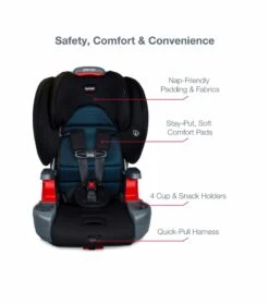 Britax Grow With You Harness Booster Car Seat - Cool Flow Teal [New Version Of The Pioneer] -Britax || Little Unicorn || Graco Shop britax grow with you harness booster car seat cool flow teal new version of the pioneer 166