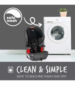 Britax Grow With You Harness Booster Car Seat - Mod Black SafeWash -Britax || Little Unicorn || Graco Shop britax grow with you harness booster car seat mod black safewash 25