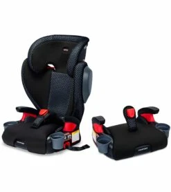 Britax Highpoint 2-Stage Belt Positioning Booster Car Seat - Cool Flow Gray