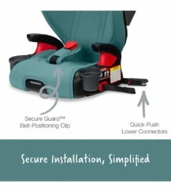 Britax Highpoint 2-Stage Belt Positioning Booster Car Seat - Green Ombre -Britax || Little Unicorn || Graco Shop britax highpoint 2 stage belt positioning booster car seat green ombre 166