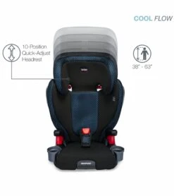 Britax Highpoint High Back Belt Positioning Booster Car Seat - Cool Flow Teal -Britax || Little Unicorn || Graco Shop britax highpoint high back belt positioning booster car seat cool flow teal 44