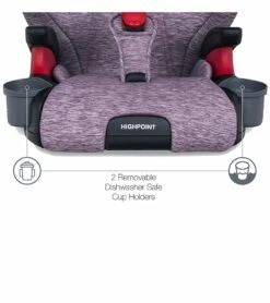 Britax Highpoint High Back Belt Positioning Booster Car Seat - Mulberry 9 Britax Highpoint High Back Belt Positioning Booster Car Seat - Mulberry -Britax || Little Unicorn || Graco Shop britax highpoint high back belt positioning booster car seat mulberry 42