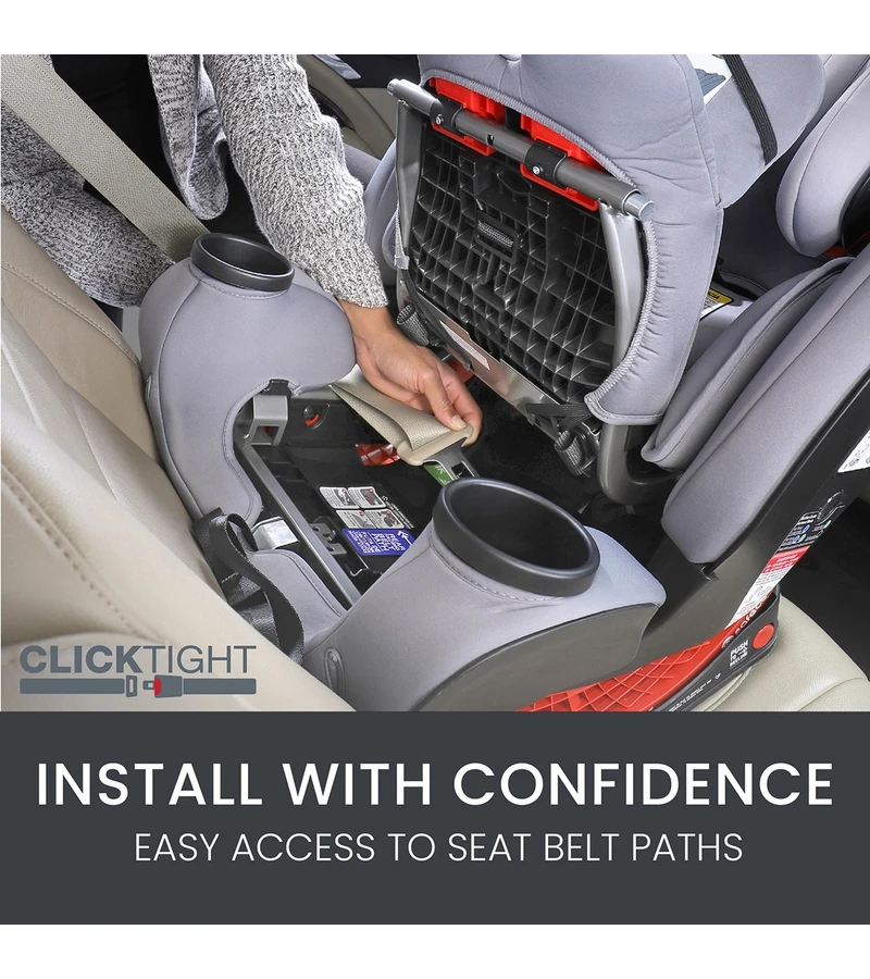 Britax One4Life ClickTight All-in-One Car Seat - Glacier Graphite 6 Britax One4Life ClickTight All-in-One Car Seat - Glacier Graphite - Image 6