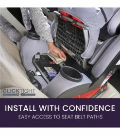 Britax One4Life ClickTight All-in-One Car Seat - Iris Onyx -Britax || Little Unicorn || Graco Shop britax one4life clicktight all in one car seat iris onyx 12