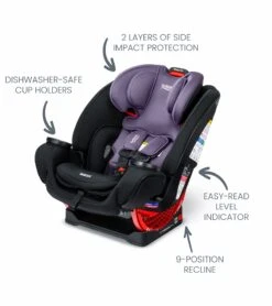 Britax One4Life ClickTight All-in-One Car Seat - Iris Onyx -Britax || Little Unicorn || Graco Shop britax one4life clicktight all in one car seat iris onyx 9