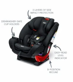 Britax One4Life ClickTight All-in-One Car Seat - Onyx -Britax || Little Unicorn || Graco Shop britax one4life clicktight all in one car seat onyx 9