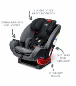 Britax One4Life ClickTight All-in-One Car Seat - Onyx Stone -Britax || Little Unicorn || Graco Shop britax one4life clicktight all in one car seat onyx stone 9