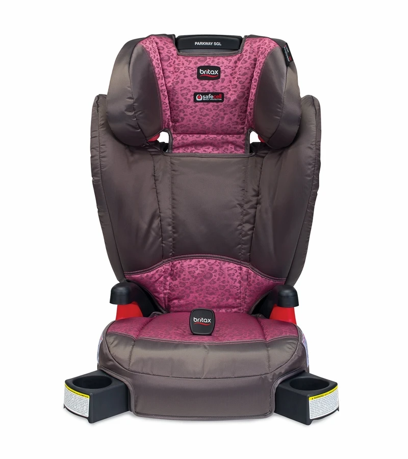 Britax Parkway SGL G1.1 Belt Positioning Booster Car Seat - Cub Pink 3 Britax Parkway SGL G1.1 Belt Positioning Booster Car Seat - Cub Pink - Image 3
