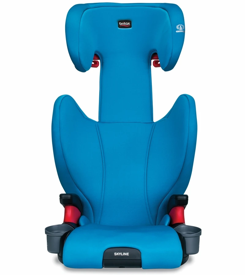 Britax Skyline 2-Stage High Back Belt Positioning Booster Car Seat - Highback And Backless - 2 Layer Impact Protection - 40 To 120 Pounds - Teal 3 Britax Skyline 2-Stage High Back Belt Positioning Booster Car Seat - Highback And Backless - 2 Layer Impact Protection - 40 To 120 Pounds - Teal - Image 3