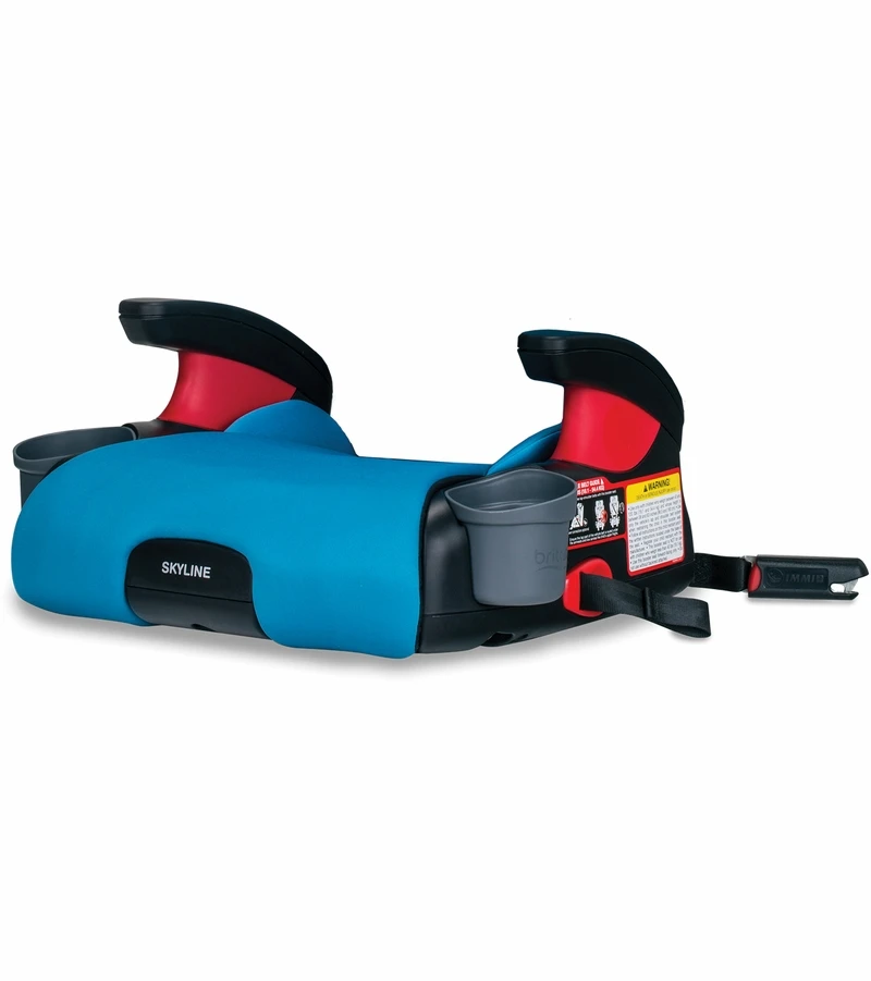 Britax Skyline 2-Stage High Back Belt Positioning Booster Car Seat - Highback And Backless - 2 Layer Impact Protection - 40 To 120 Pounds - Teal 5 Britax Skyline 2-Stage High Back Belt Positioning Booster Car Seat - Highback And Backless - 2 Layer Impact Protection - 40 To 120 Pounds - Teal - Image 5