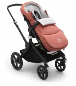 Bugaboo Footmuff - Sunset Red -Britax || Little Unicorn || Graco Shop bugaboo footmuff sunset red 160