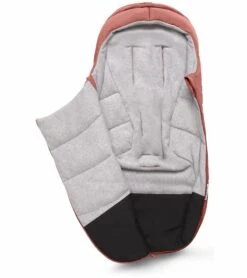 Bugaboo Footmuff - Sunset Red -Britax || Little Unicorn || Graco Shop bugaboo footmuff sunset red 163