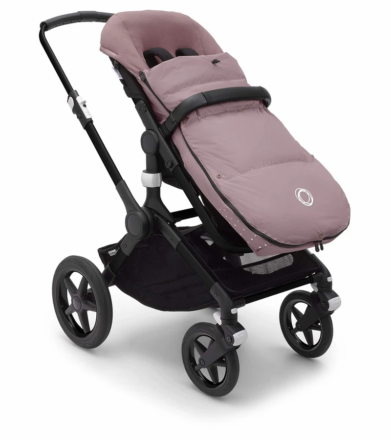 Bugaboo Performance Winter Footmuff - Dune Pink 2 Bugaboo Performance Winter Footmuff - Dune Pink - Image 2