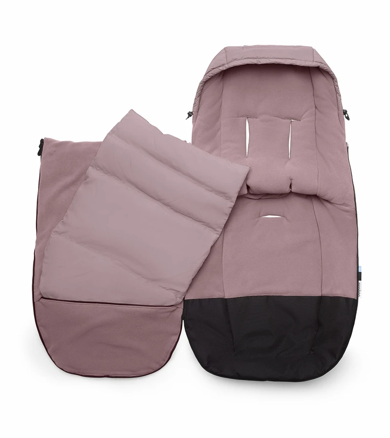 Bugaboo Performance Winter Footmuff - Dune Pink 4 Bugaboo Performance Winter Footmuff - Dune Pink - Image 4