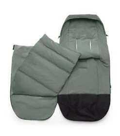 Bugaboo Performance Winter Footmuff - Pine Green -Britax || Little Unicorn || Graco Shop bugaboo performance winter footmuff pine green 155