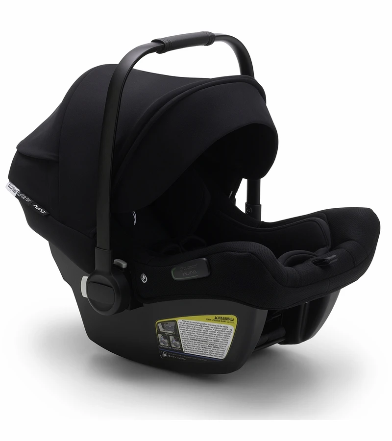 Bugaboo Turtle Air By Nuna Lightweight Infant Car Seat + RELX Base Load Leg - Black 2 Bugaboo Turtle Air By Nuna Lightweight Infant Car Seat + RELX Base Load Leg - Black - Image 2