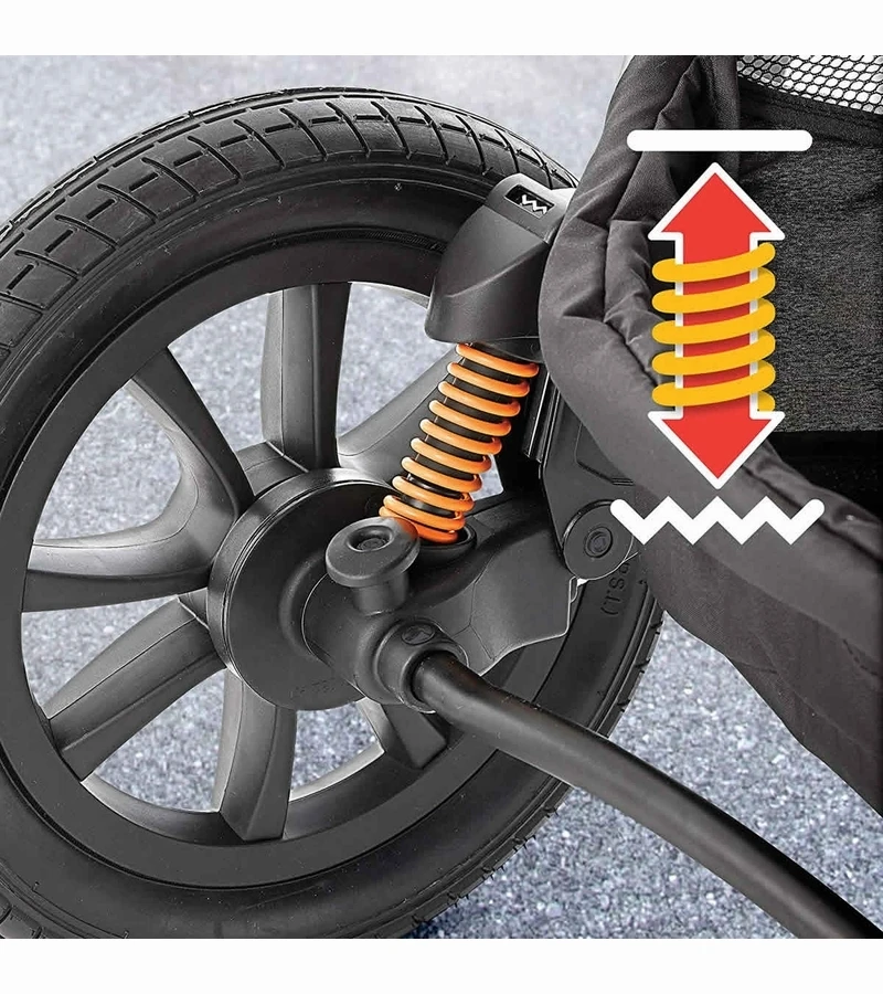 Chicco Activ3 Air & KeyFit 30 Zip Air Travel System - Q Collection 4 Chicco Activ3 Air & KeyFit 30 Zip Air Travel System - Q Collection - Image 4