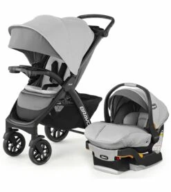 Chicco Bravo LE Trio Travel System - Driftwood