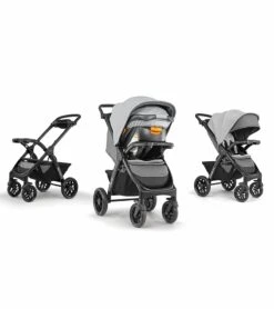 Chicco Bravo LE Trio Travel System - Driftwood -Britax || Little Unicorn || Graco Shop chicco bravo le trio travel system driftwood 200