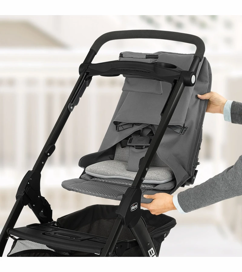 Chicco Bravo LE Trio Travel System - Silhouette 5 Chicco Bravo LE Trio Travel System - Silhouette - Image 5