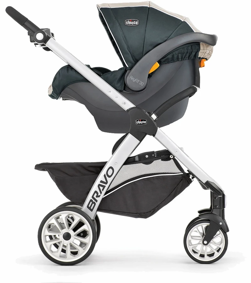 Chicco Bravo Trio Travel System - Blackberry 2 Chicco Bravo Trio Travel System - Blackberry - Image 2