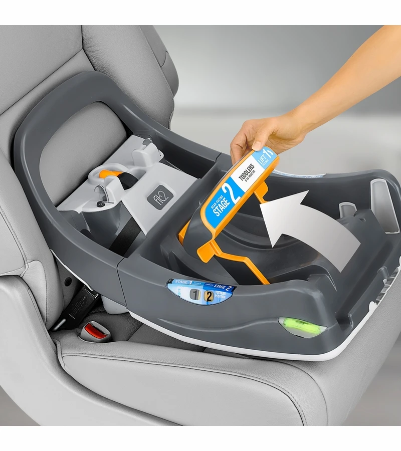 Chicco Fit2 Rear-Facing Infant & Toddler Car Seat With Anti-Rebound Bar - Tempo 5 Chicco Fit2 Rear-Facing Infant & Toddler Car Seat With Anti-Rebound Bar - Tempo - Image 5