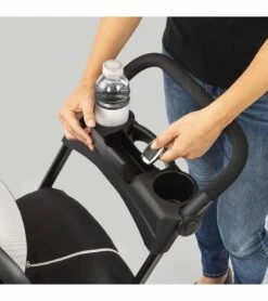 Chicco KeyFit Caddy Car Seat Frame Stroller - Black -Britax || Little Unicorn || Graco Shop chicco keyfit caddy car seat frame stroller black 38