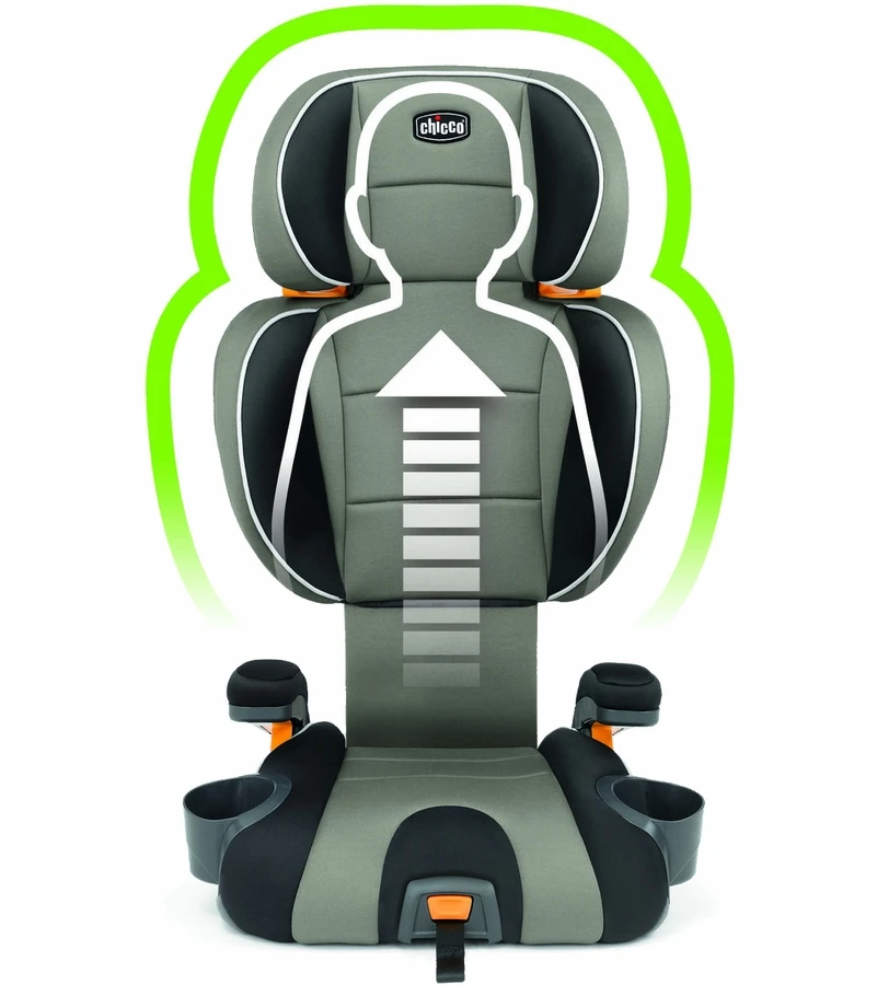 Chicco Kidfit 2-in-1 Belt Positioning Booster Car Seat - Atmosphere 2 Chicco Kidfit 2-in-1 Belt Positioning Booster Car Seat - Atmosphere - Image 2