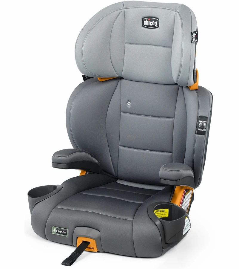 Chicco KidFit ClearTex Plus 2-in-1 Belt Positioning Booster Car Seat - Drift 1 Chicco KidFit ClearTex Plus 2-in-1 Belt Positioning Booster Car Seat - Drift