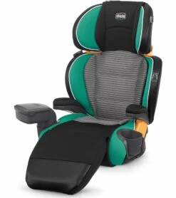 Chicco KidFit Zip Air 2-in-1 High Back Belt Positioning Booster Car Seat - Surf