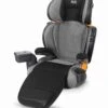 Chicco KidFit Zip Air Plus 2-in-1 High Back Belt Positioning Booster Car Seat - Q Collection