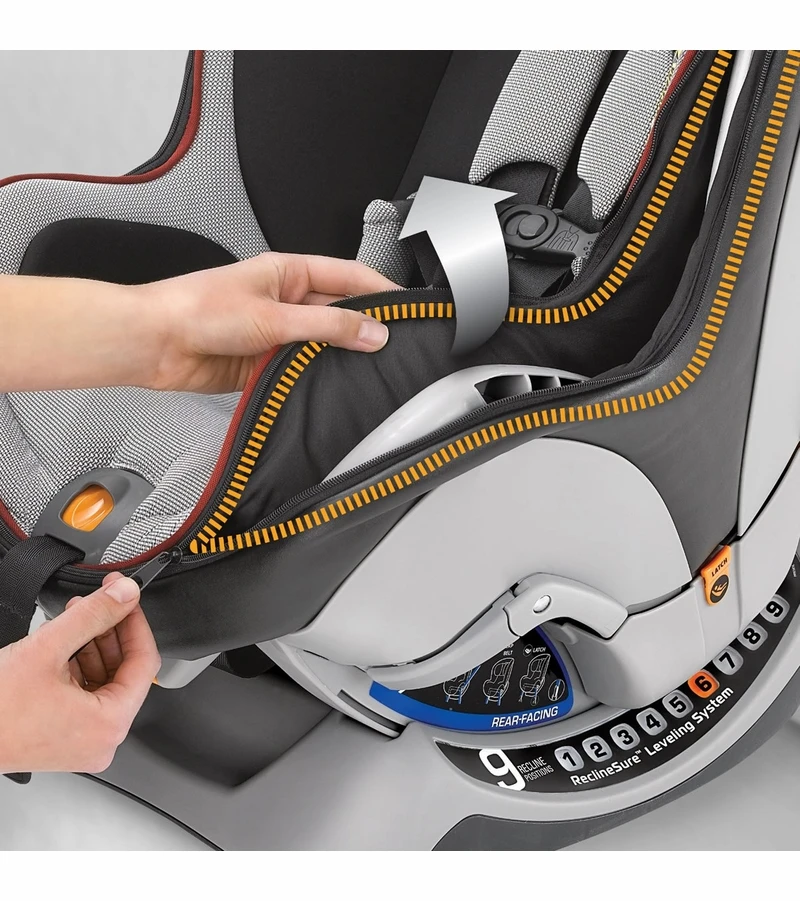 Chicco NextFit Zip Convertible Car Seat - Castlerock 2 Chicco NextFit Zip Convertible Car Seat - Castlerock - Image 2