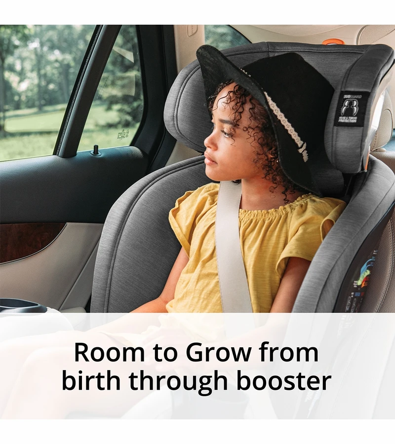 Chicco OneFit ClearTex All-In-One Convertible Car Seat - Slate 4 Chicco OneFit ClearTex All-In-One Convertible Car Seat - Slate - Image 4