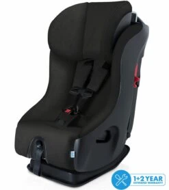 Clek Fllo Narrow Convertible Car Seat With Anti-Rebound Bar - Noire