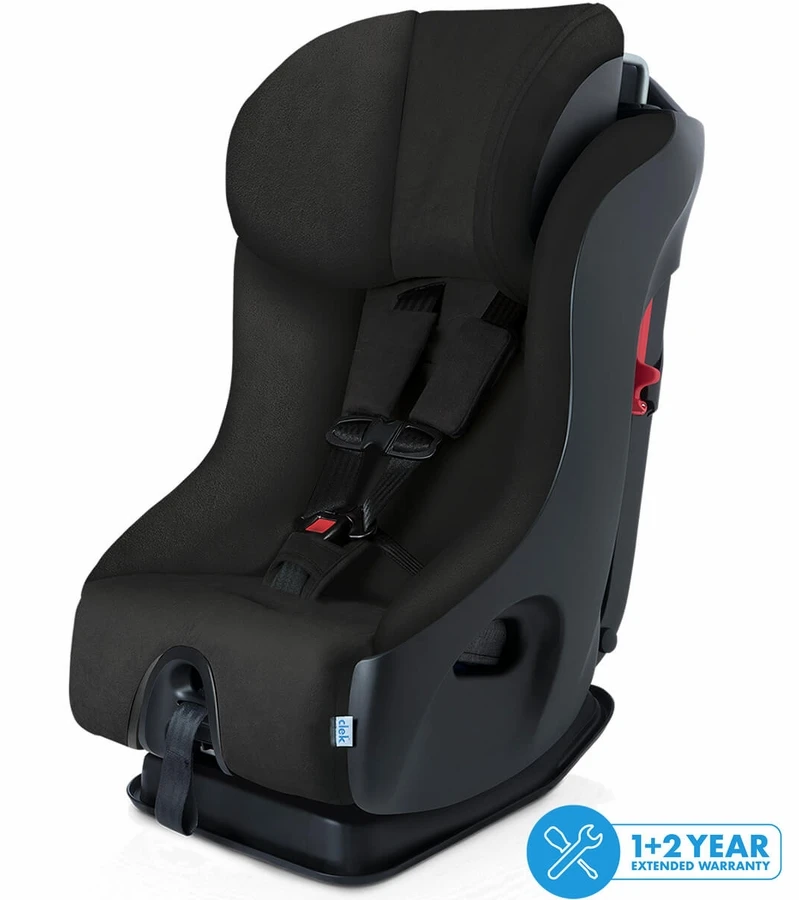 Clek Fllo Narrow Convertible Car Seat With Anti-Rebound Bar - Noire 1 Clek Fllo Narrow Convertible Car Seat With Anti-Rebound Bar - Noire