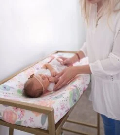 Copper Pearl Changing Pad Cover - Bloom -Britax || Little Unicorn || Graco Shop copper pearl changing pad cover bloom 154