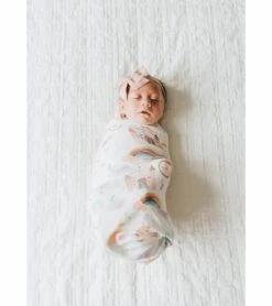 Copper Pearl Knit Swaddle Blanket - Enchanted -Britax || Little Unicorn || Graco Shop copper pearl knit swaddle blanket enchanted 185