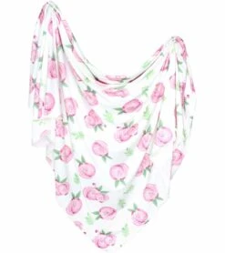 Copper Pearl Knit Swaddle Blanket - Grace