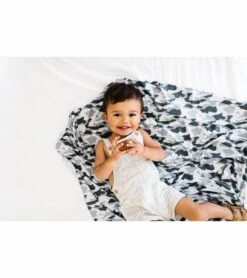 Copper Pearl Knit Swaddle Blanket - Gunnar -Britax || Little Unicorn || Graco Shop copper pearl knit swaddle blanket gunnar 96