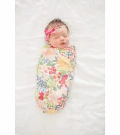 Copper Pearl Knit Swaddle Blanket - Lark -Britax || Little Unicorn || Graco Shop copper pearl knit swaddle blanket lark 242