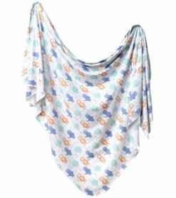 Copper Pearl Knit Swaddle Blanket - Max