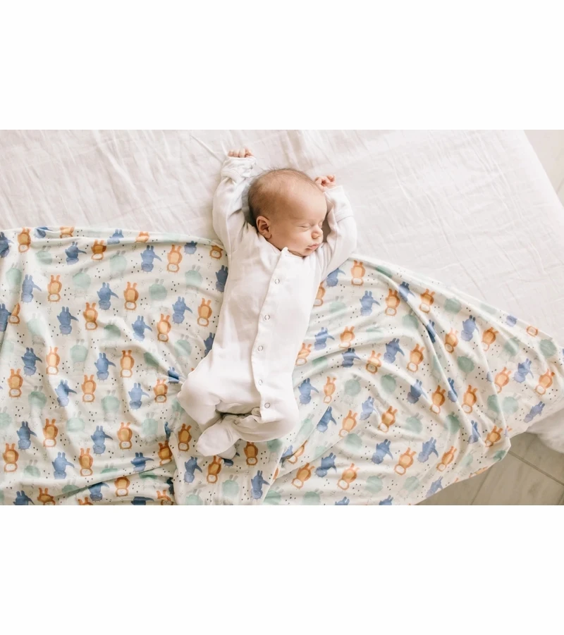 Copper Pearl Knit Swaddle Blanket - Max 2 Copper Pearl Knit Swaddle Blanket - Max - Image 2