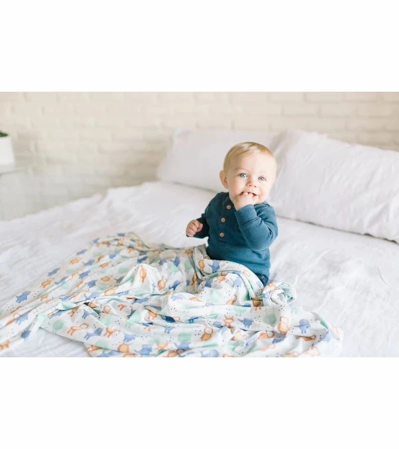 Copper Pearl Knit Swaddle Blanket - Max 3 Copper Pearl Knit Swaddle Blanket - Max - Image 3