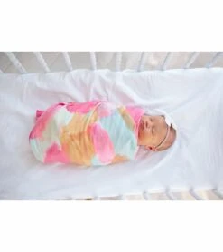 Copper Pearl Knit Swaddle Blanket - Monet -Britax || Little Unicorn || Graco Shop copper pearl knit swaddle blanket monet 108